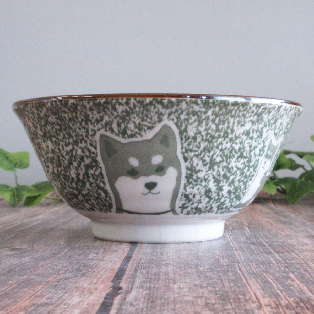 丼 14cm 柴犬 浅草 横3