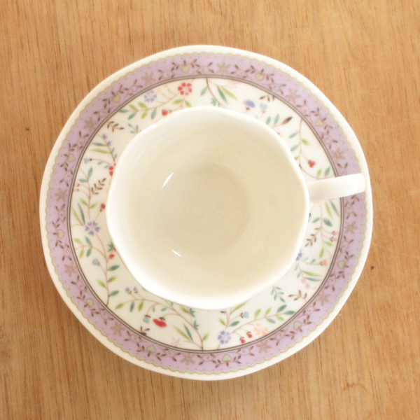 コーヒーカップソーサー ニューボン 小花 洋食器 業務用食器 商品番号：3d65029-406