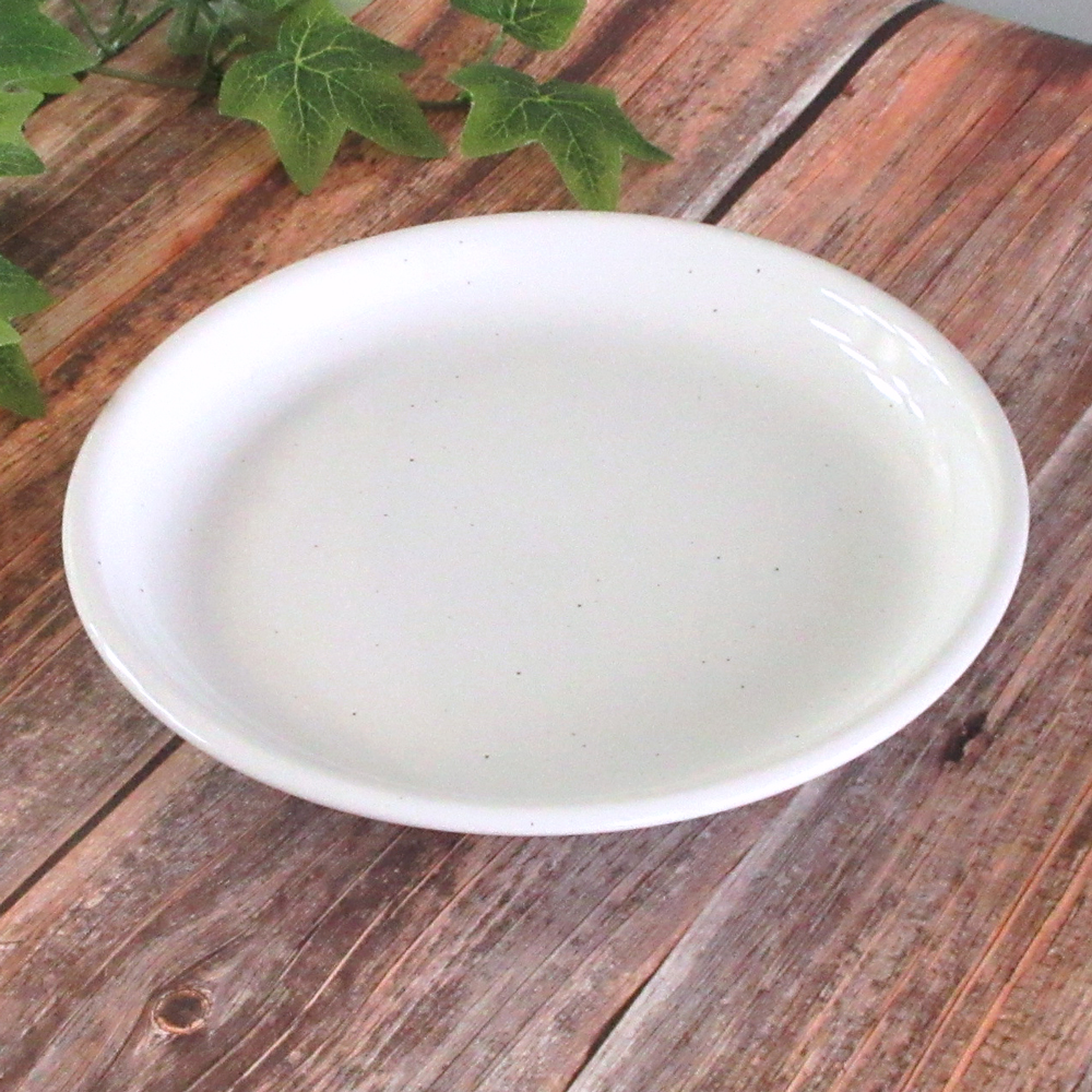 ギャラクシー ミルク 26cmディナー皿 斜め上