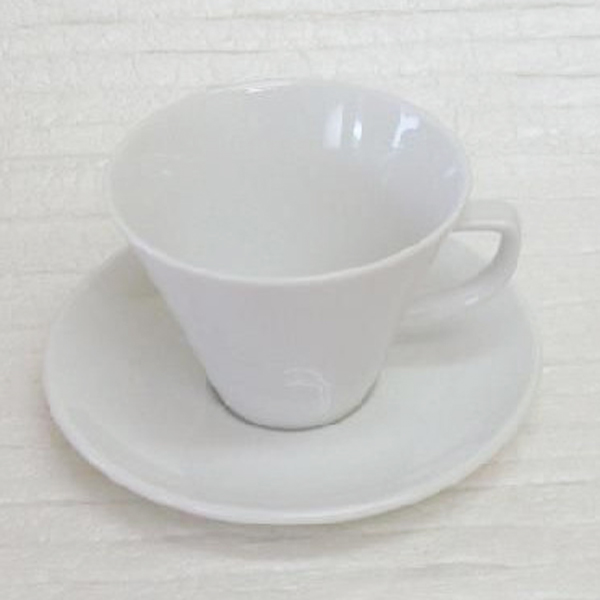 アメリカンコーヒーカップソーサー 白 スプラウト 洋食器 業務用食器 商品番号：k230051-700055