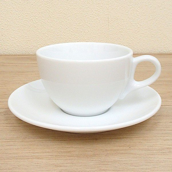 アメリカンコーヒーカップソーサー 白 パーチェ 洋食器 業務用食器 商品番号：k970251-700055