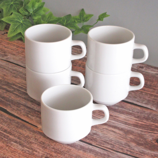 ホテル スタック カップ5個セット