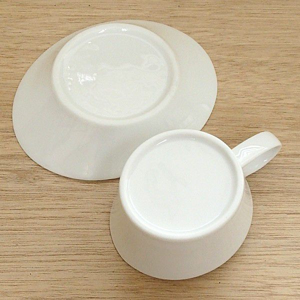 コーヒーカップソーサー 白 Peritoペリート 洋食器 業務用食器 STUDIO010 商品番号:spr-004-005